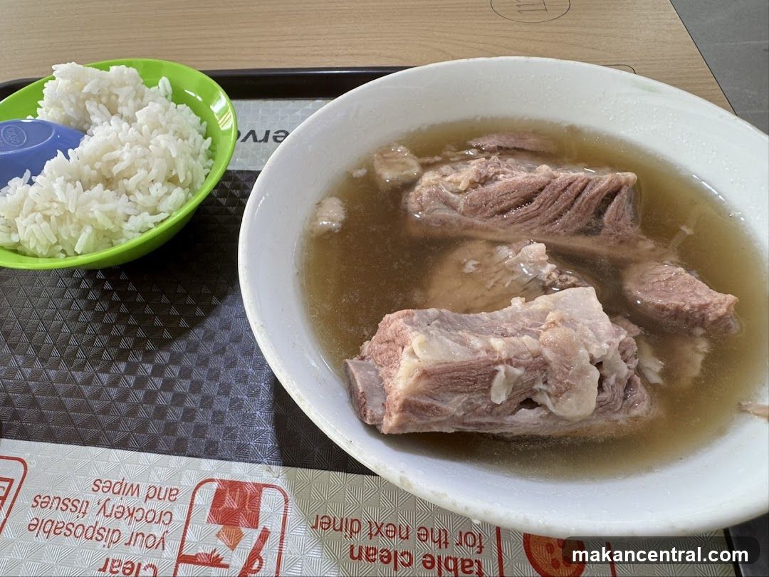 Food served on tray