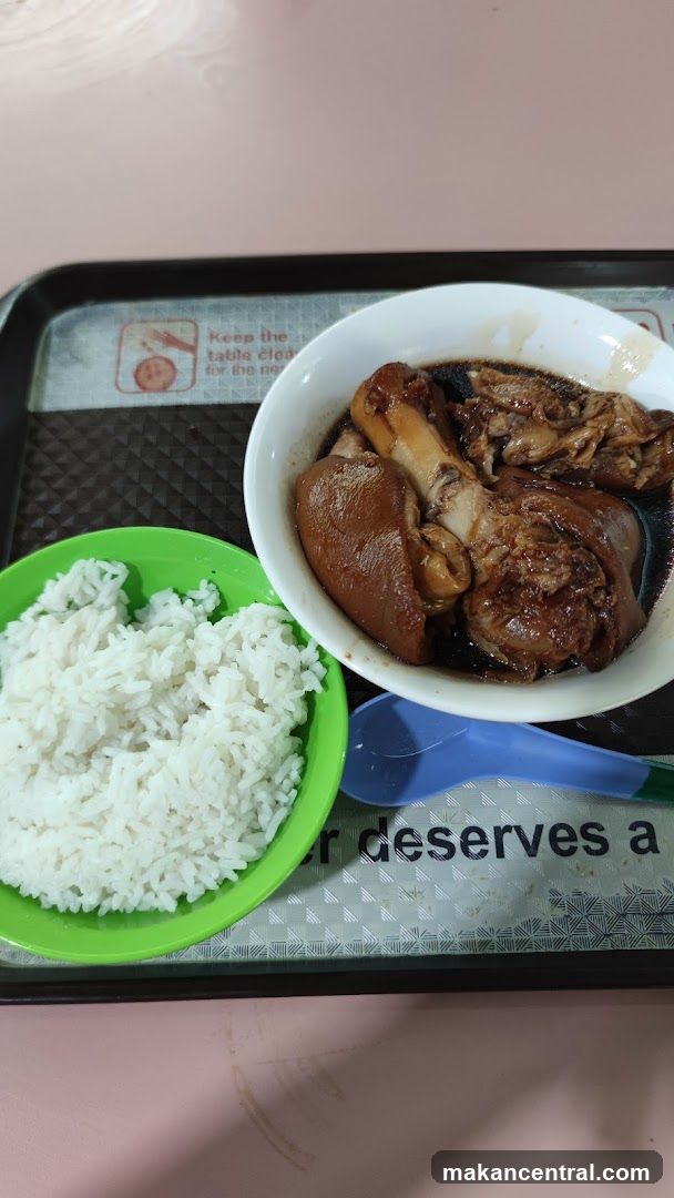Food on a tray