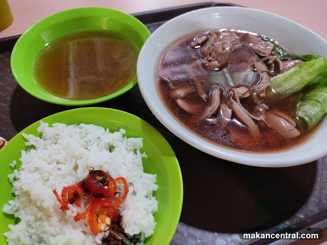 Food served on tray