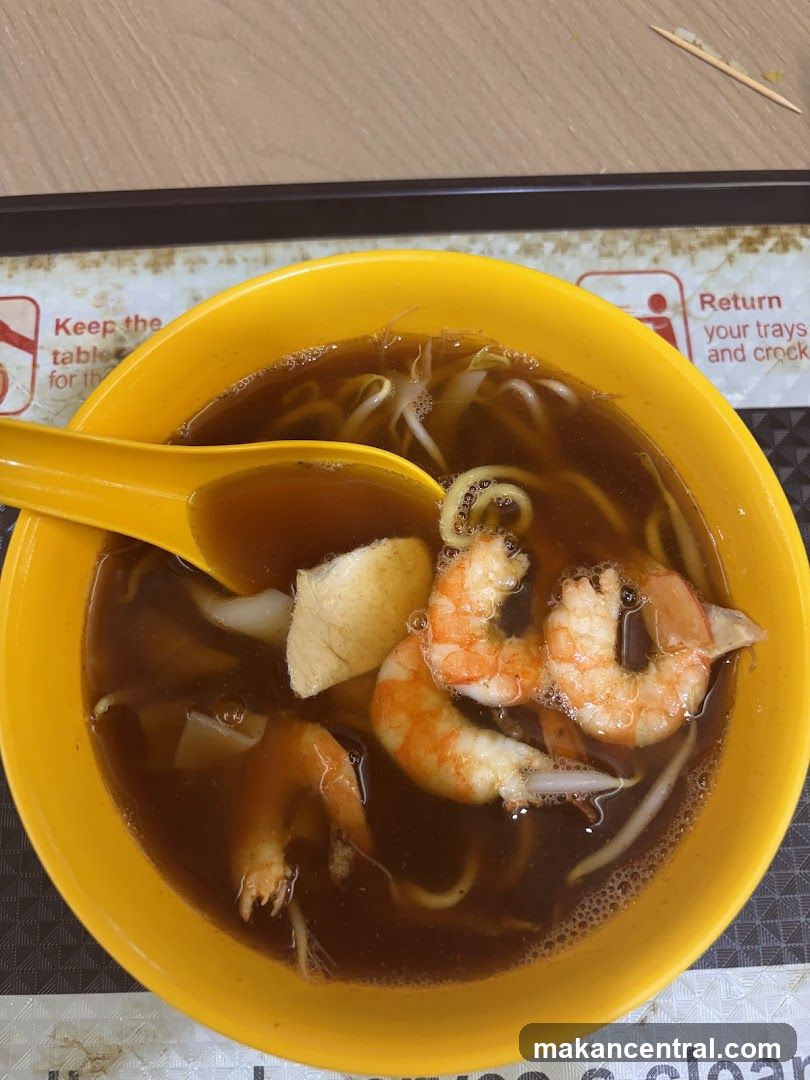 Food in a yellow bowl