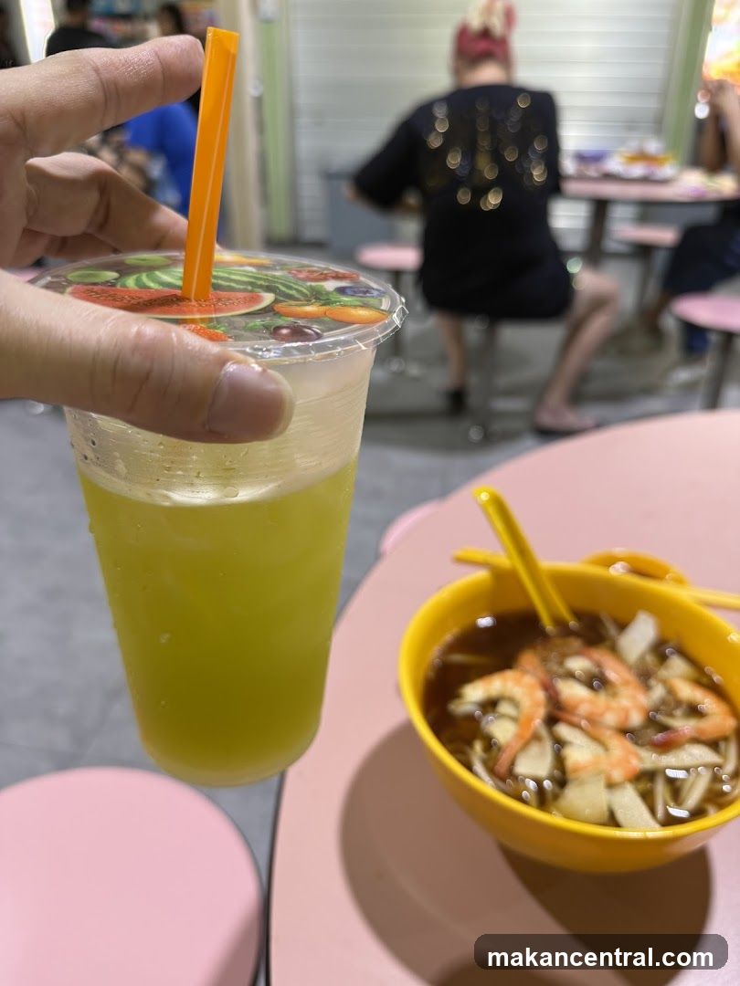 Food and Drink at a Restaurant Interior