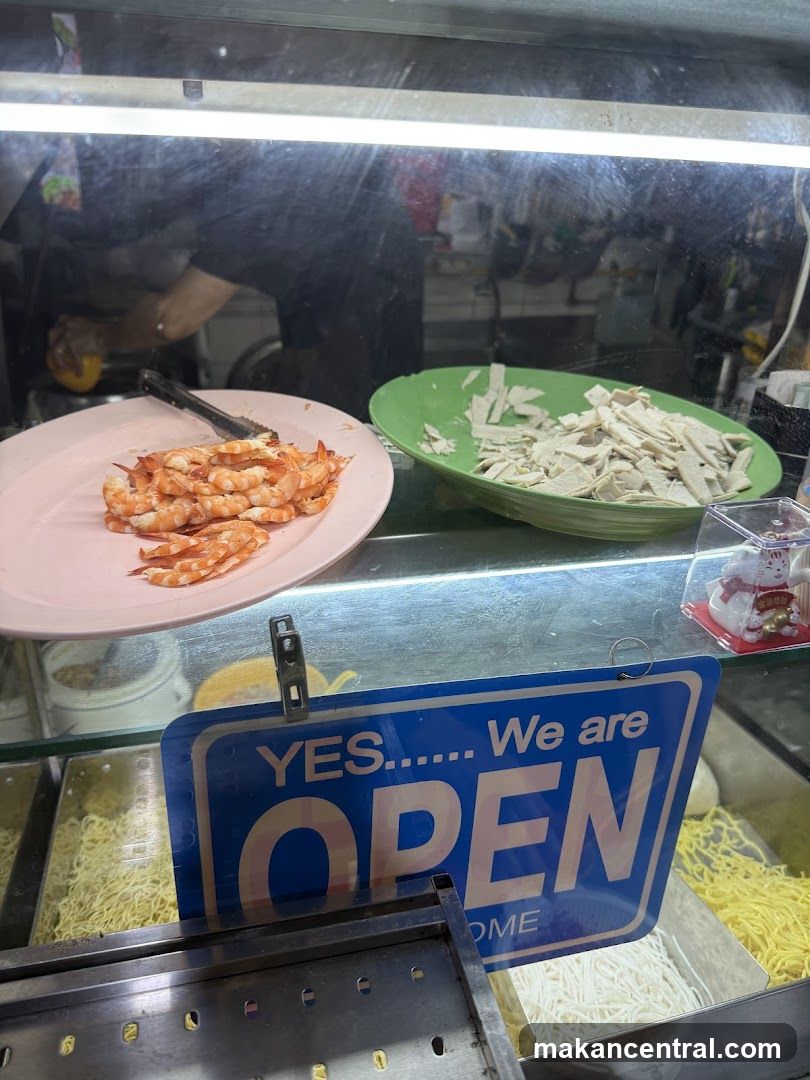 Food stall display