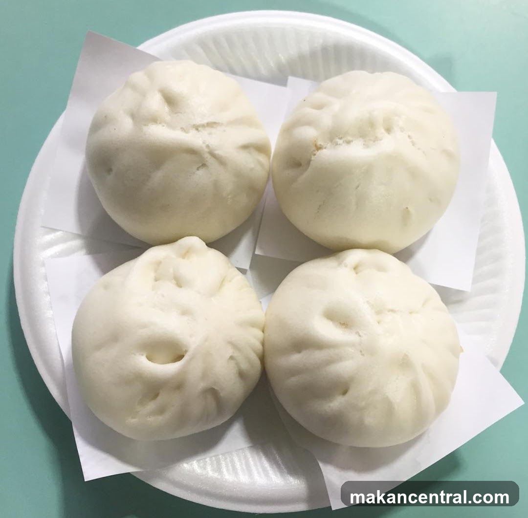 Baozi on Plate