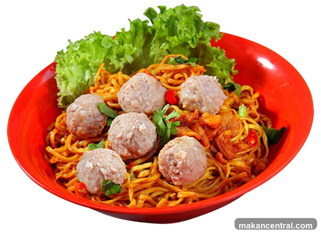 Noodles with Meatballs
