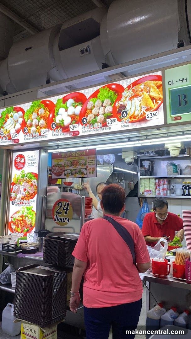 Food stall interior