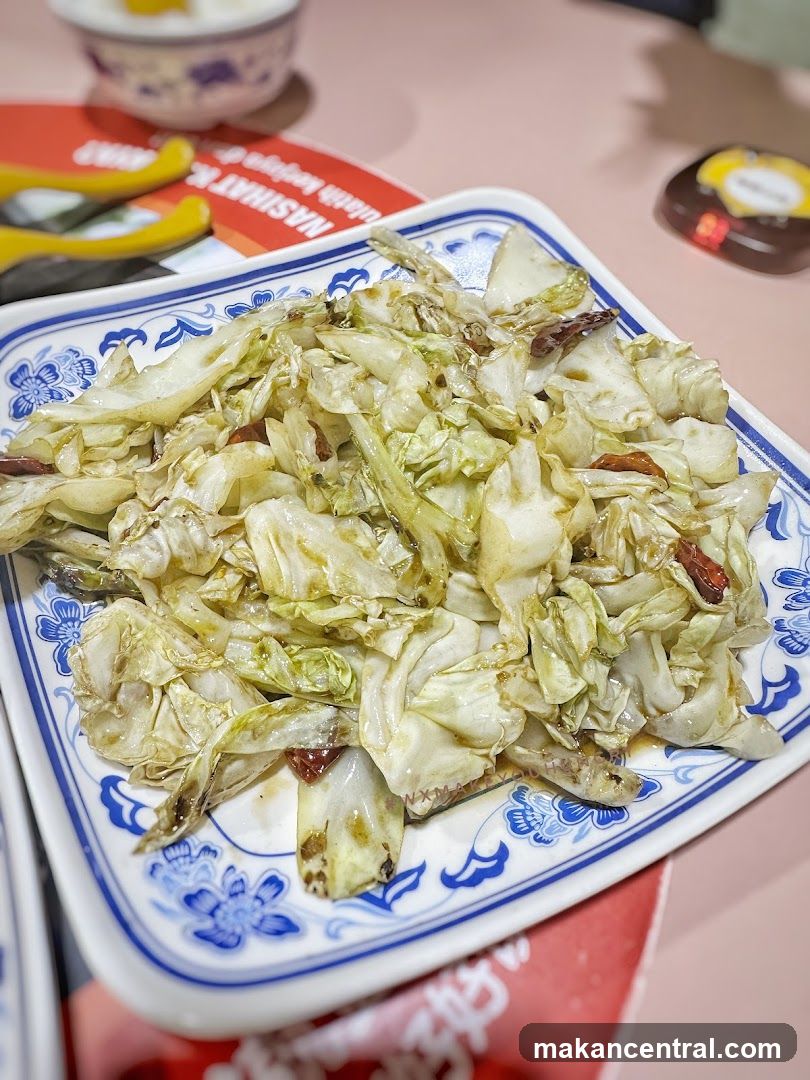 Cabbage Dish on Plate