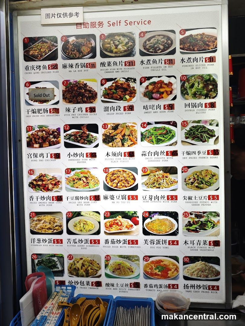 Self Service Menu Board