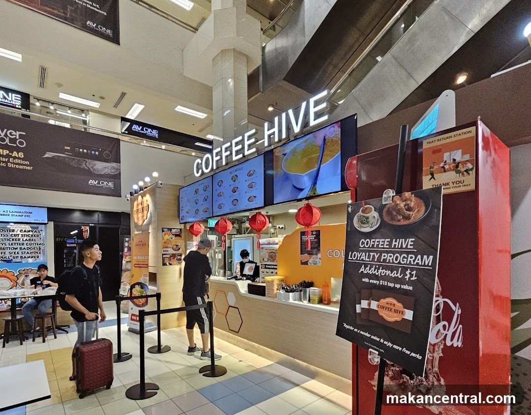 Coffee Hive Storefront Interior