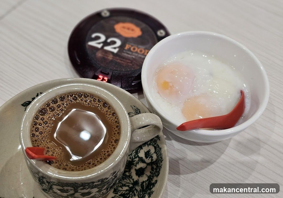 Tabletop breakfast items