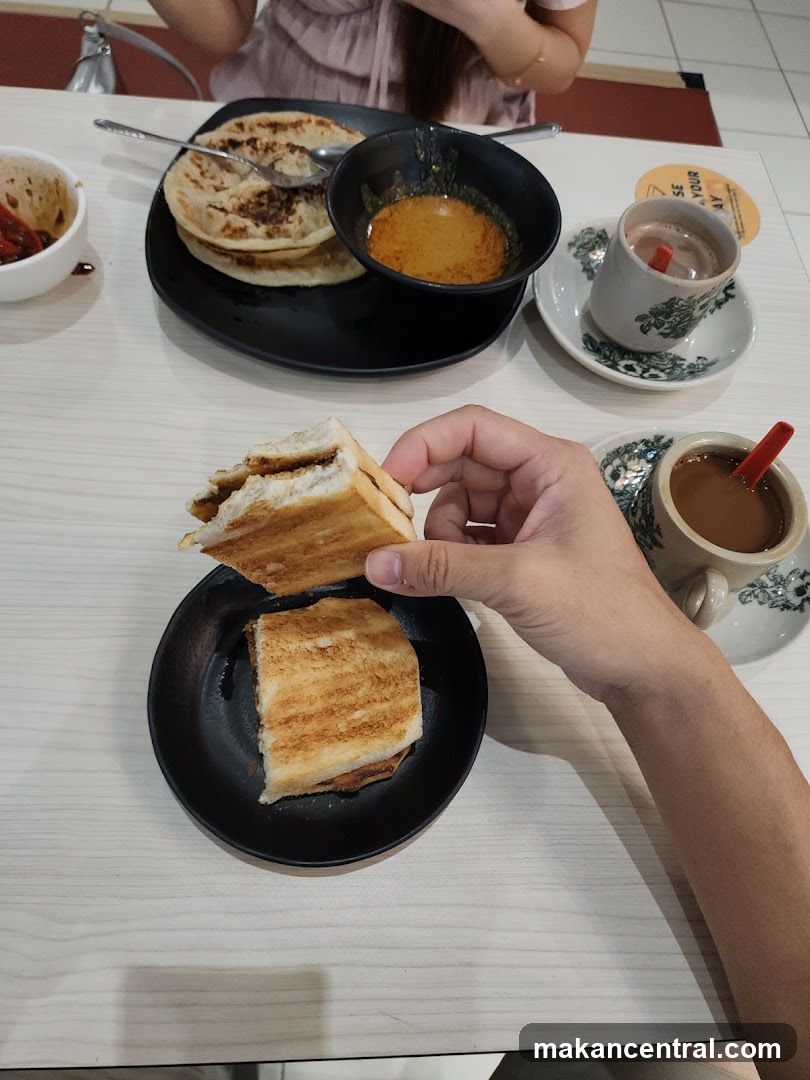 Dining Scene at Café
