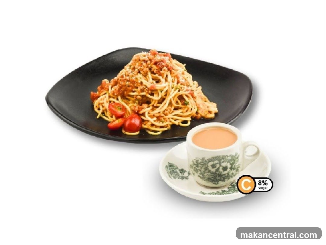 Spaghetti and Tea Set