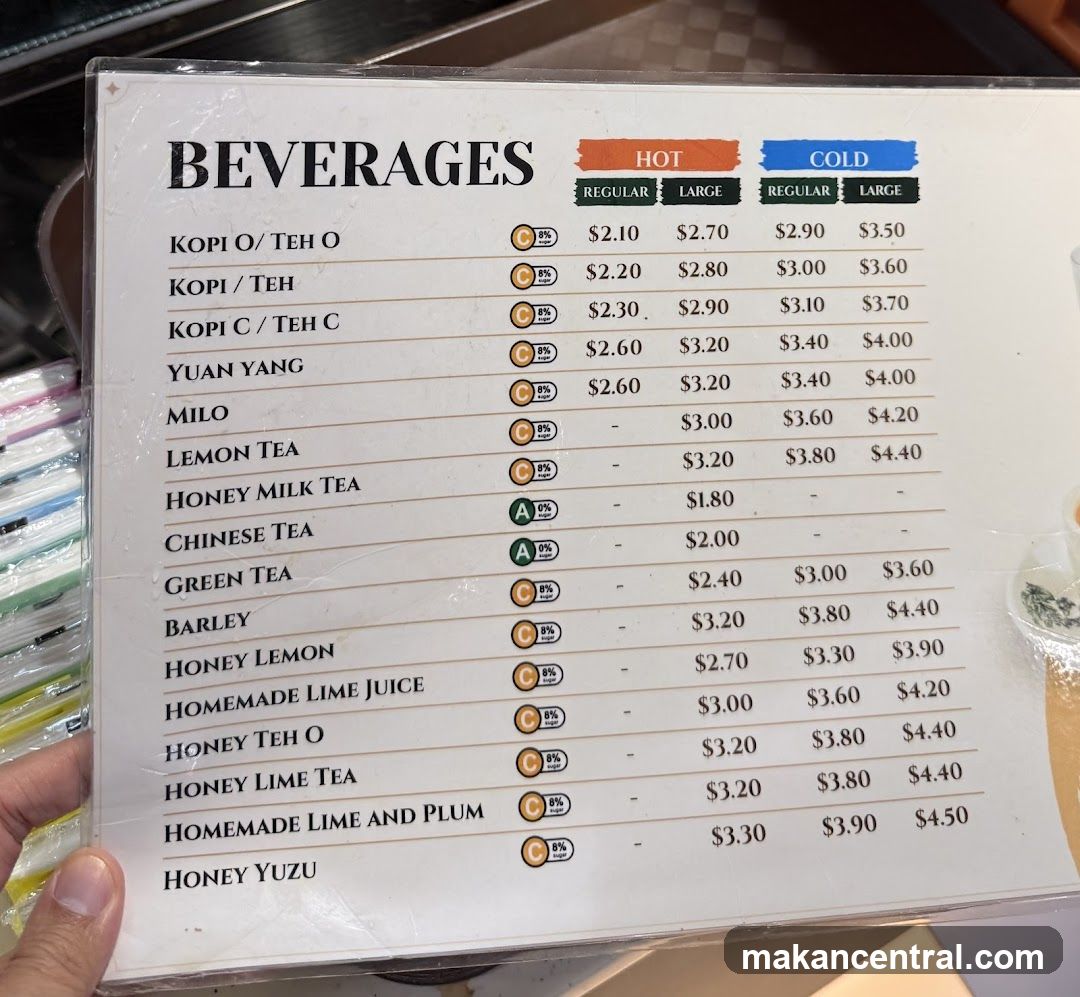 Beverage Menu
