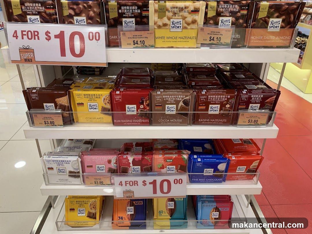 Ritter Sport Chocolate Display