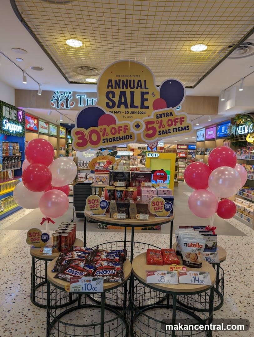 Annual Sale Display in Store Interior