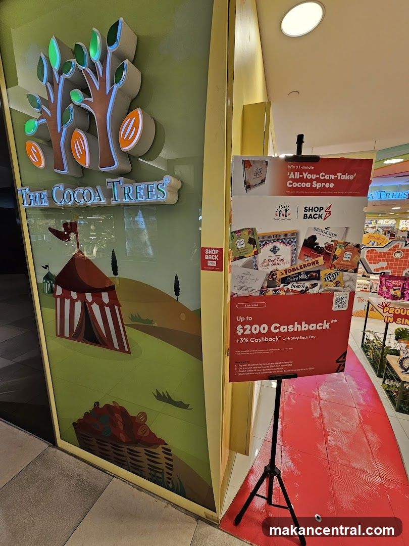 The Cocoa Trees storefront entrance
