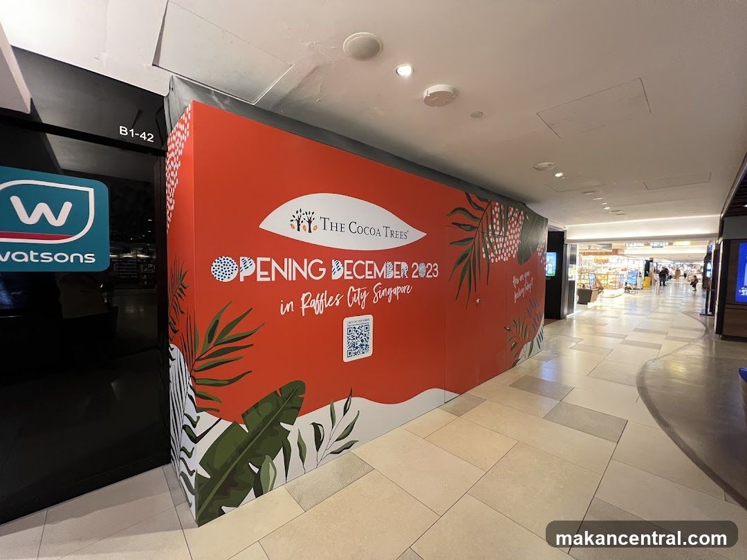 The Cocoa Trees Opening Advertisement