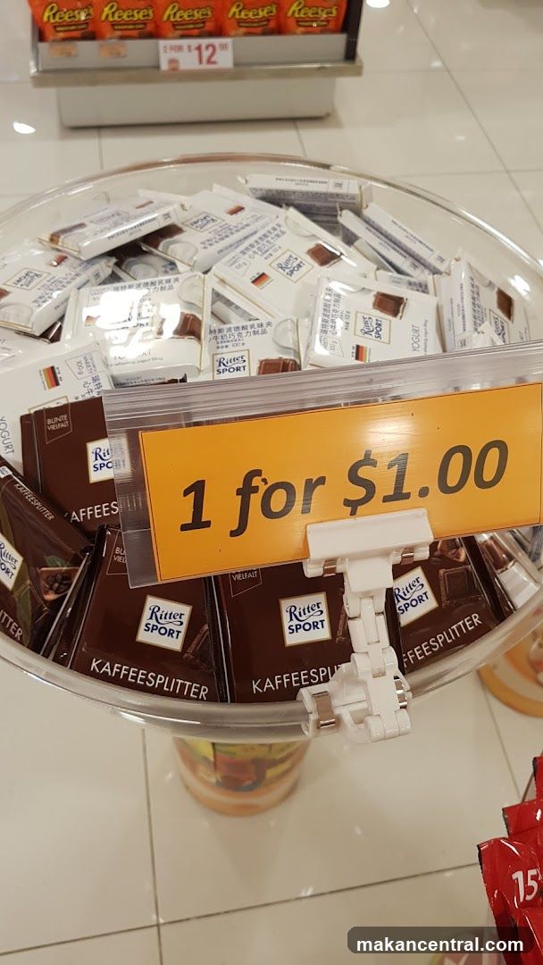 Chocolate Display in Retail Store