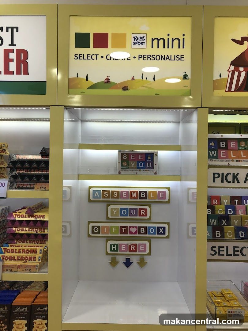 Ritter Sport Mini Gift Box Display