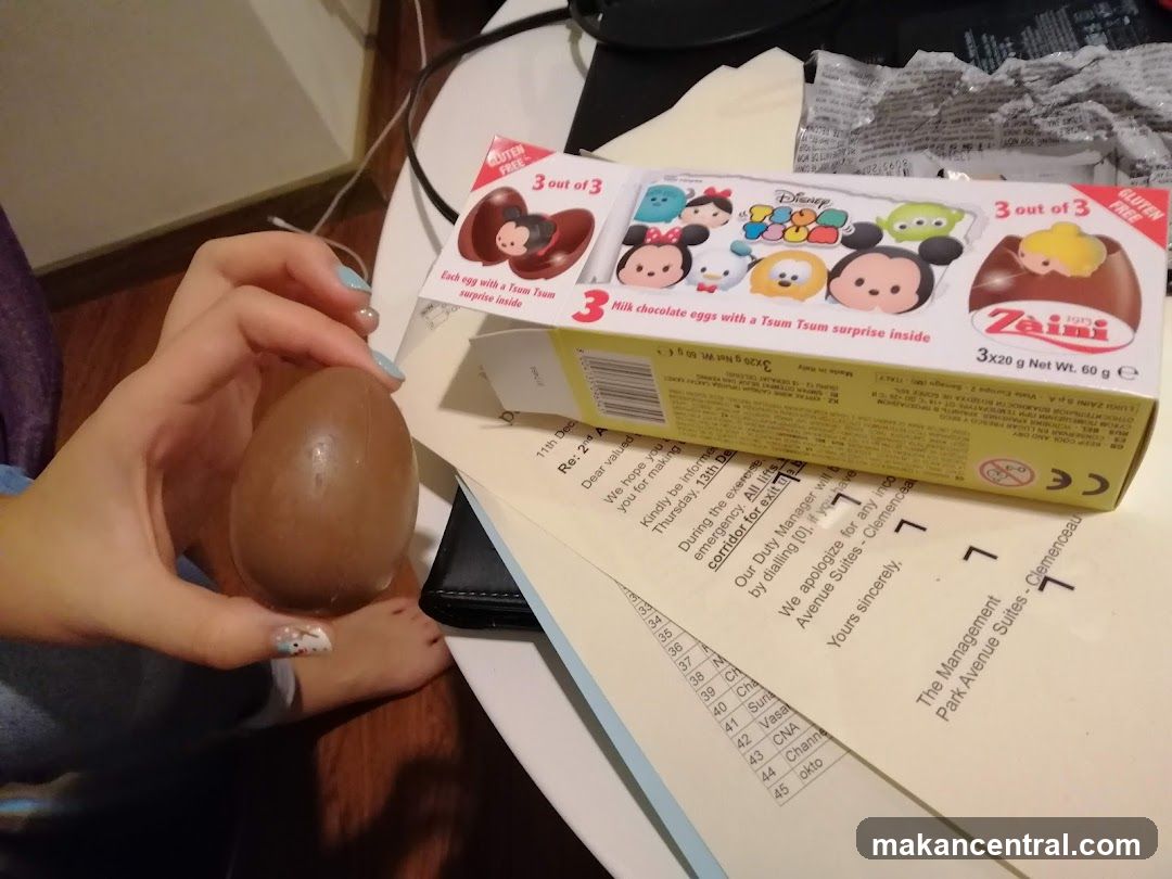 Disney Tsum Tsum Milk Chocolate Eggs