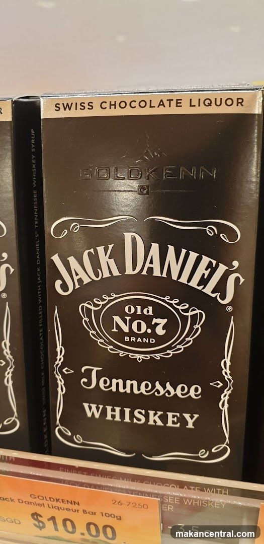 Jack Daniel's Chocolate Bar Packaging