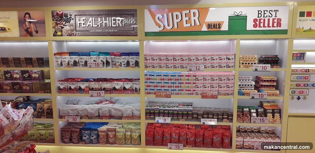 Supermarket aisle display