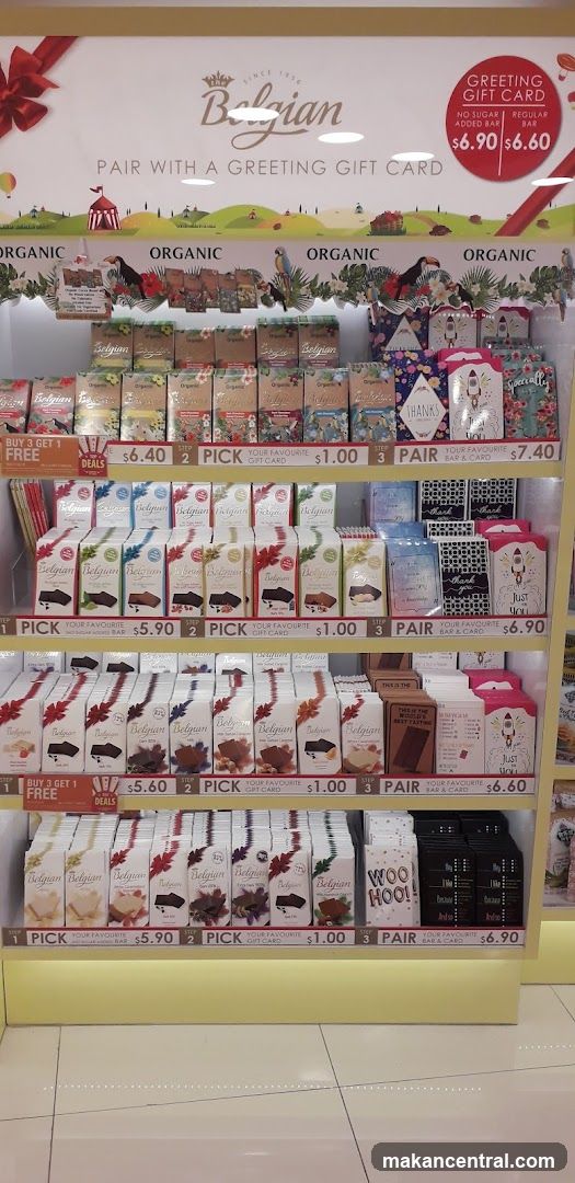 Belgian Chocolate Display Shelf