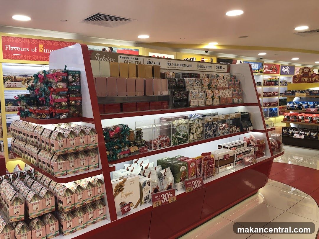 Interior Chocolate Shop Display