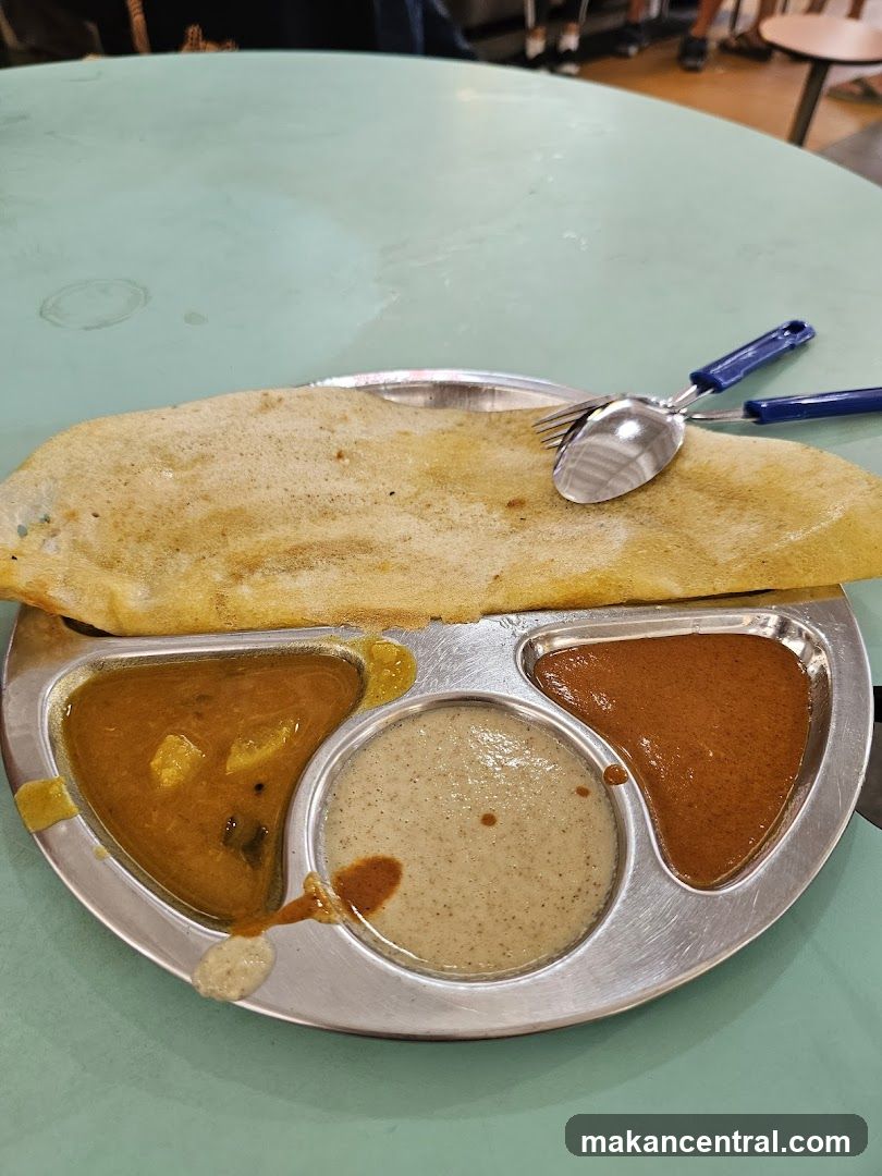 Food served at a dining table