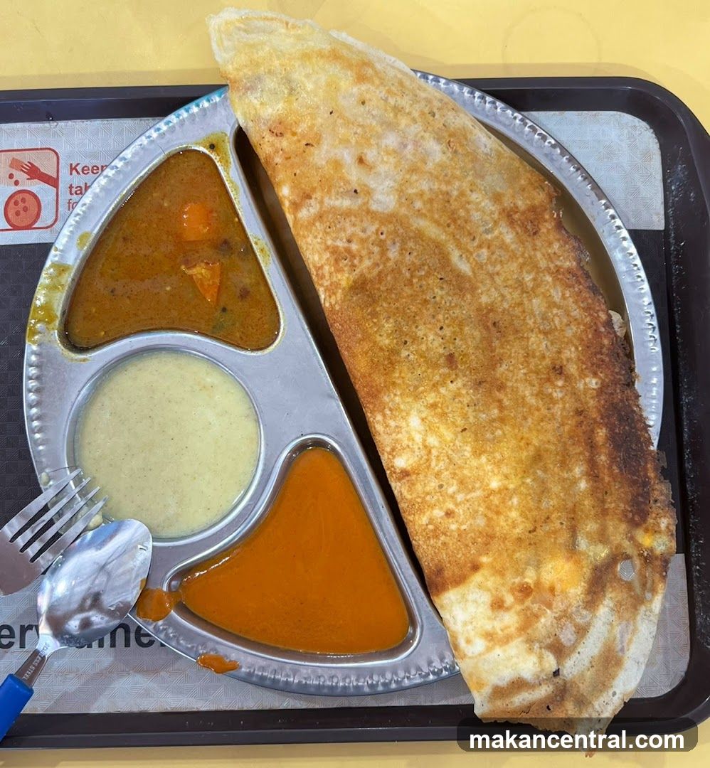 Food Plate on Tray