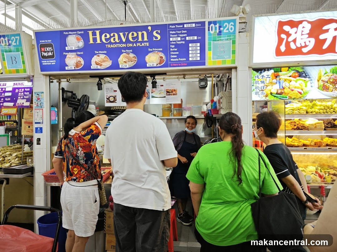 Heaven's Food Stall Interior