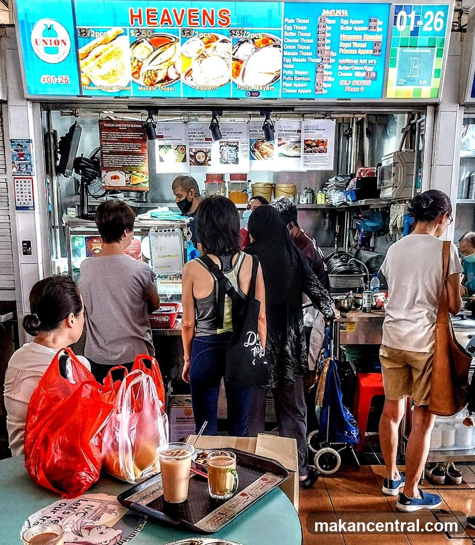 Heavens Food Stall Interior