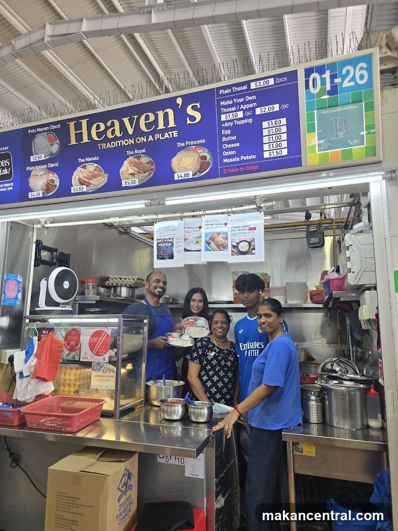 Heaven's Food Stall Interior