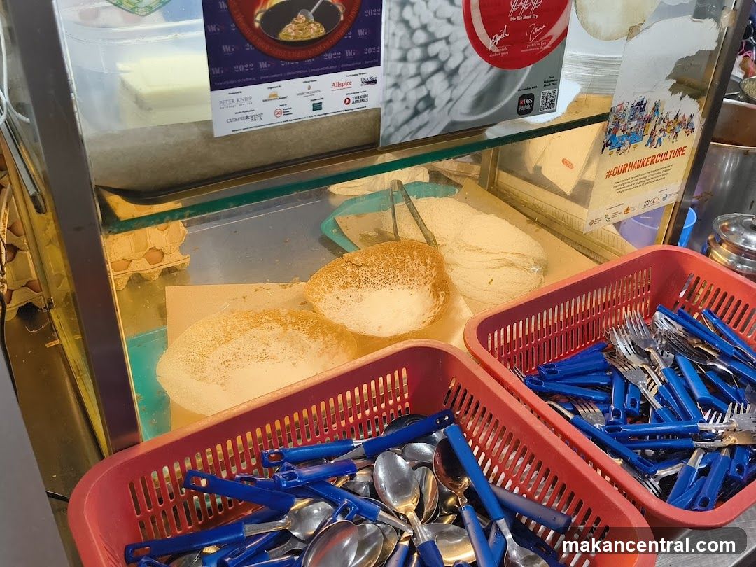 Food stall interior