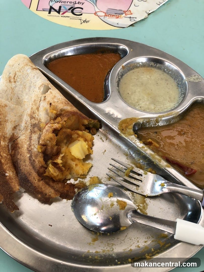 Food Plate at Dining Area