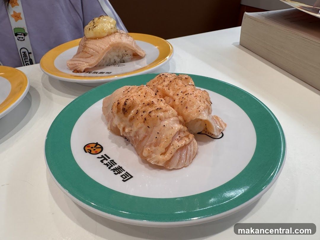 Sushi Plate at Restaurant