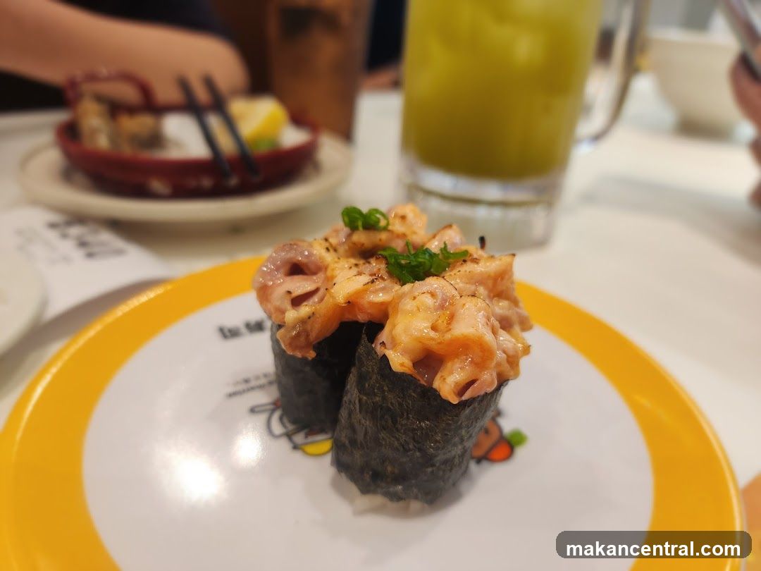Sushi Plate with Drink