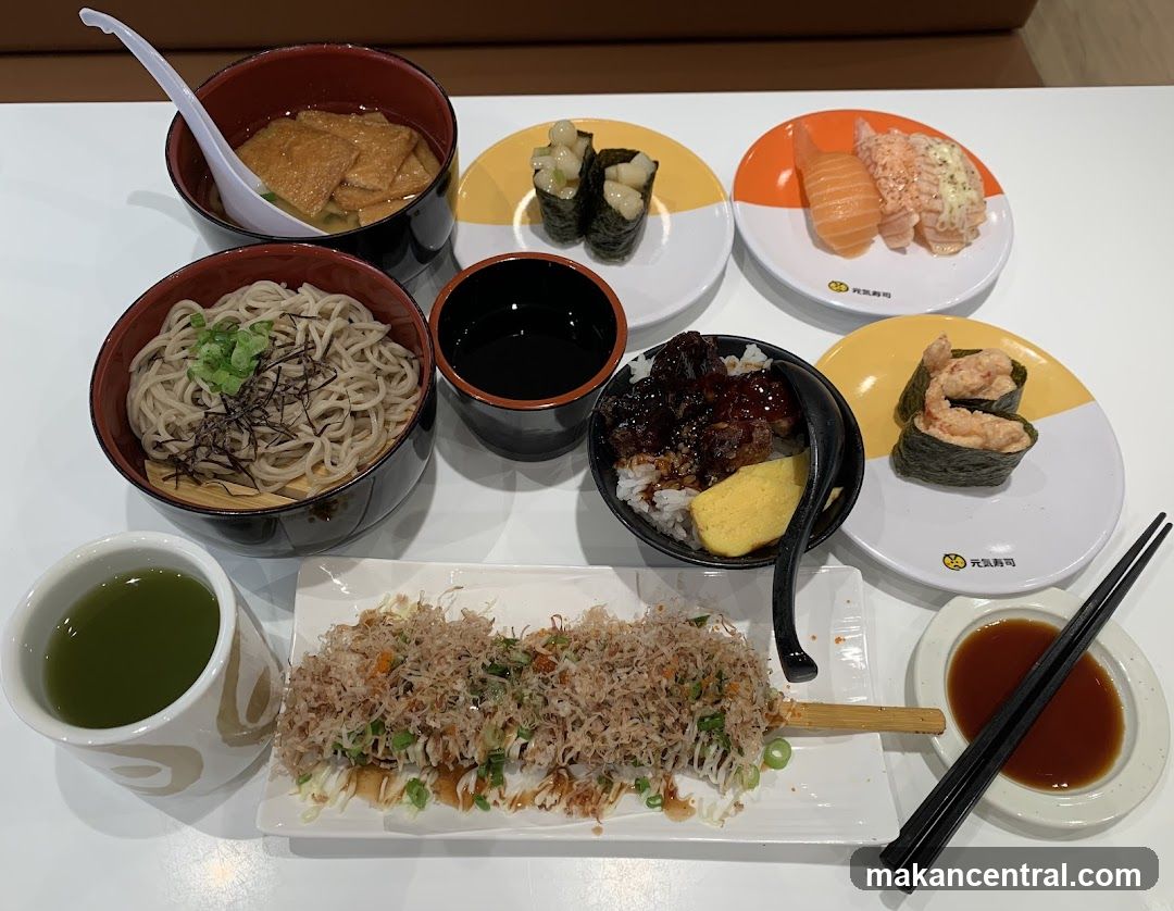 Japanese Restaurant Meal Set
