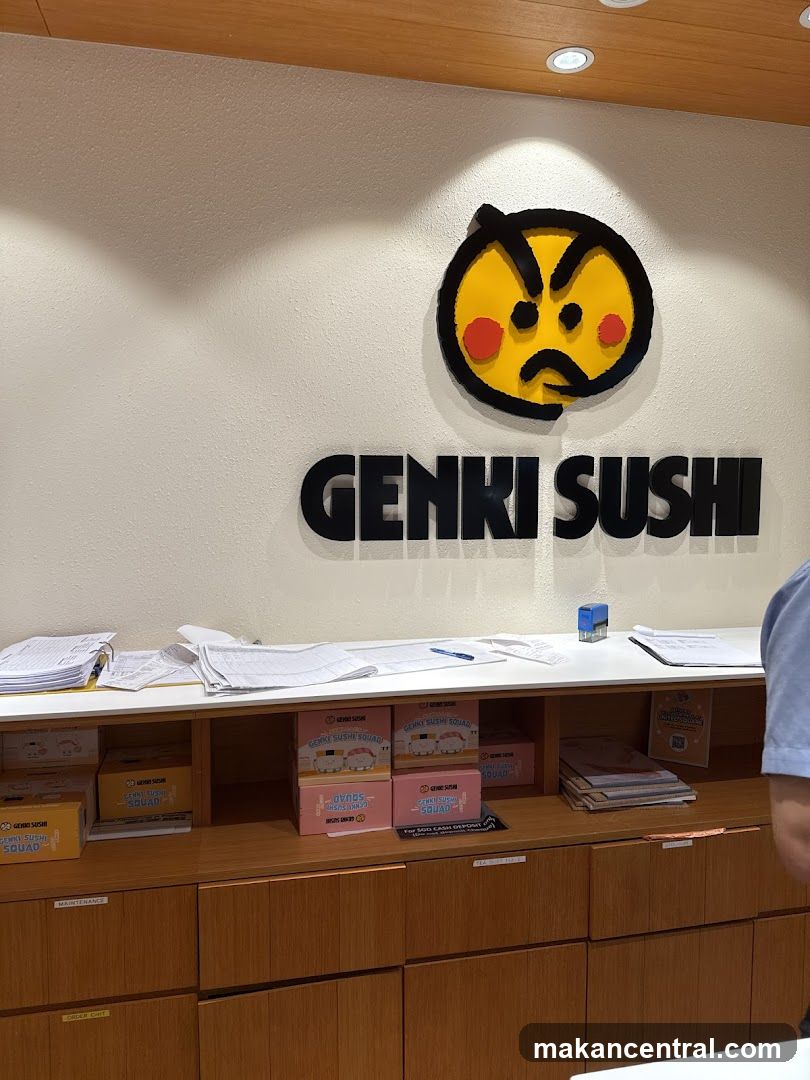 Genki Sushi Interior Signage