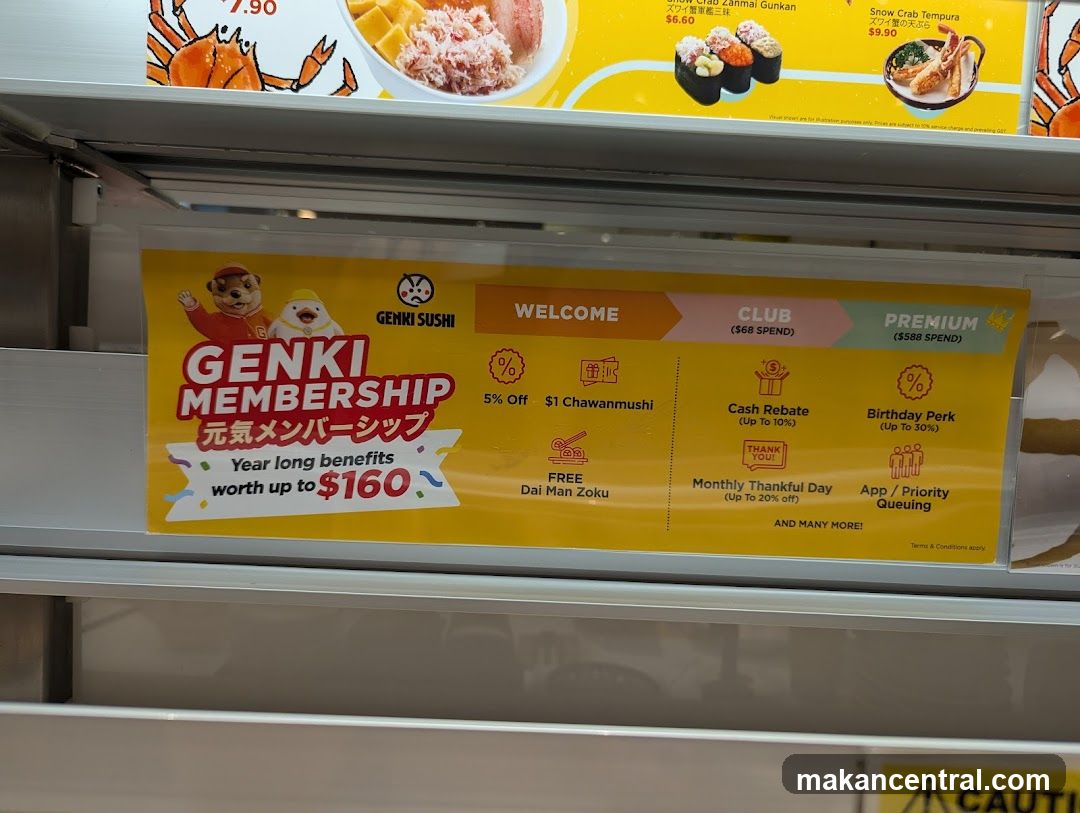 Genki Sushi Membership Promotion