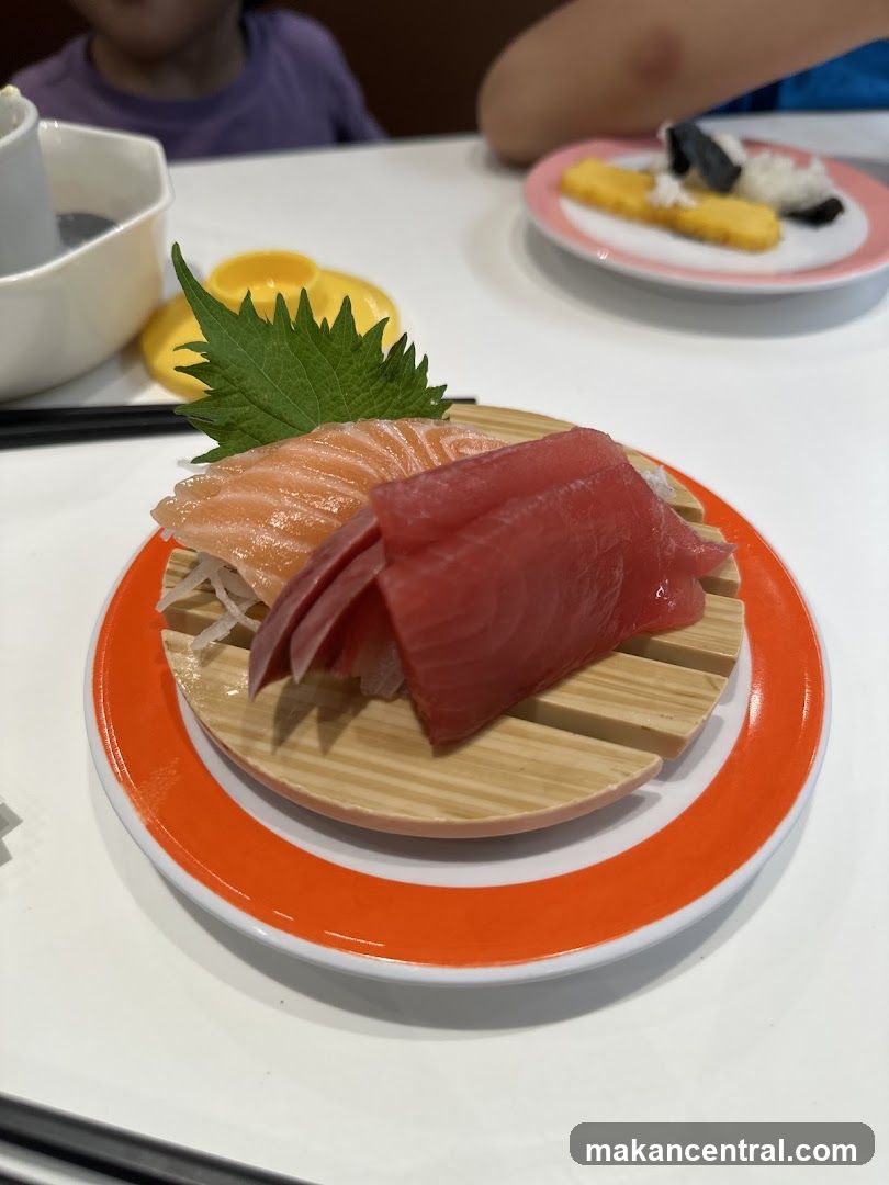 Sushi Plate on Table