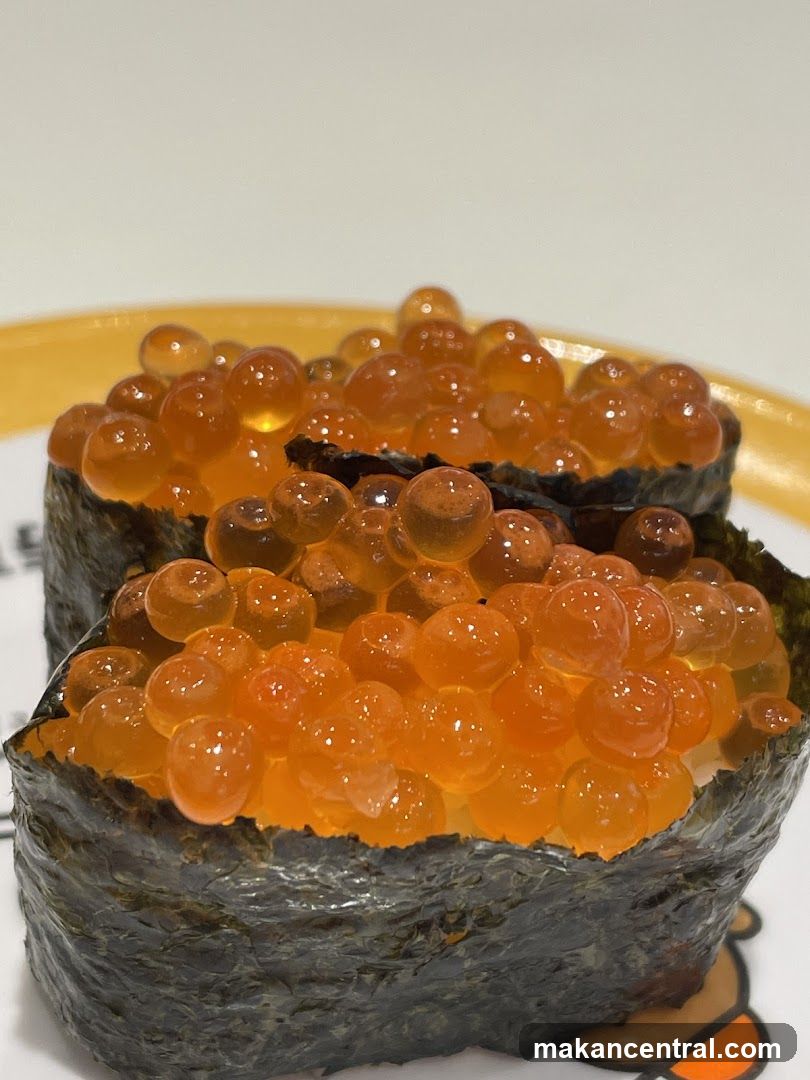 Sushi with Fish Roe