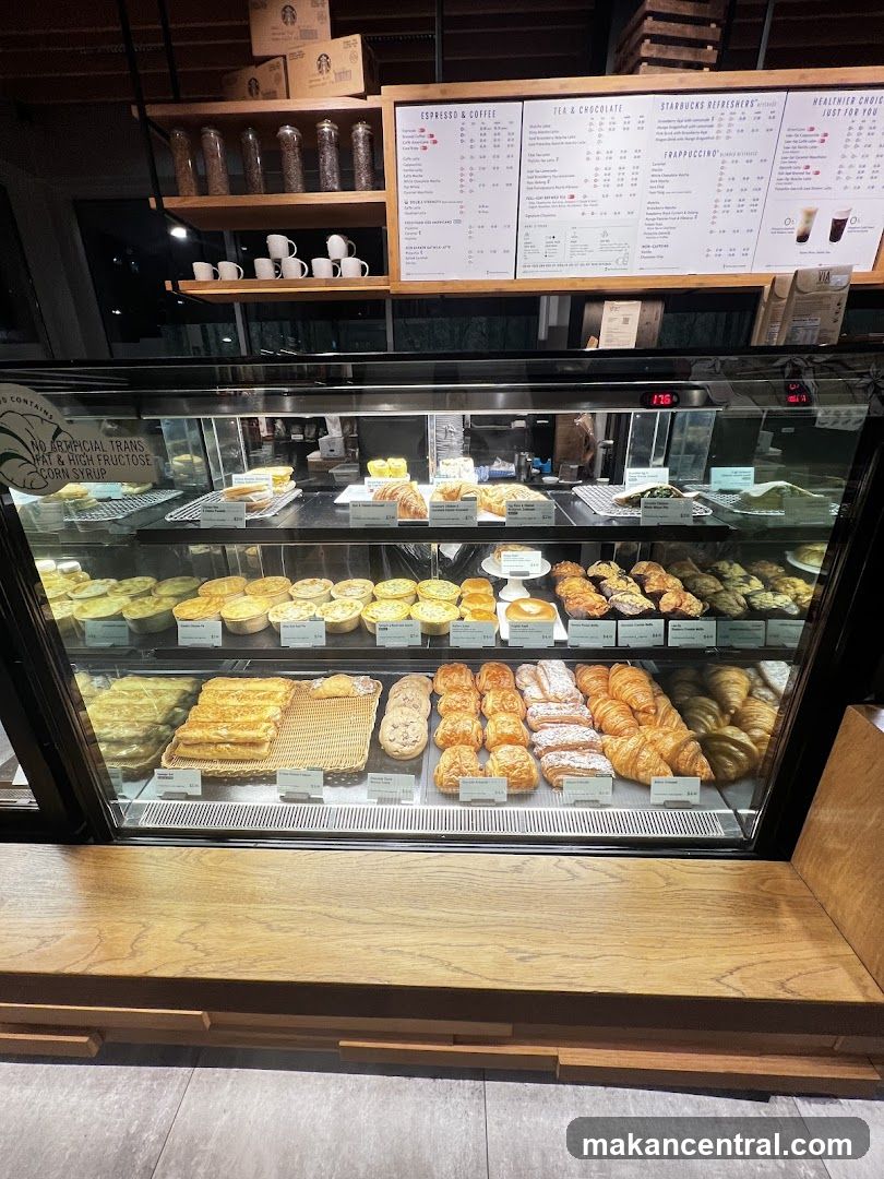 Starbucks bakery display