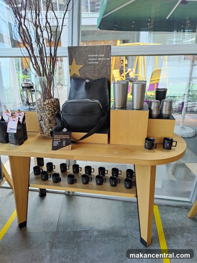 Coffee Shop Interior Display