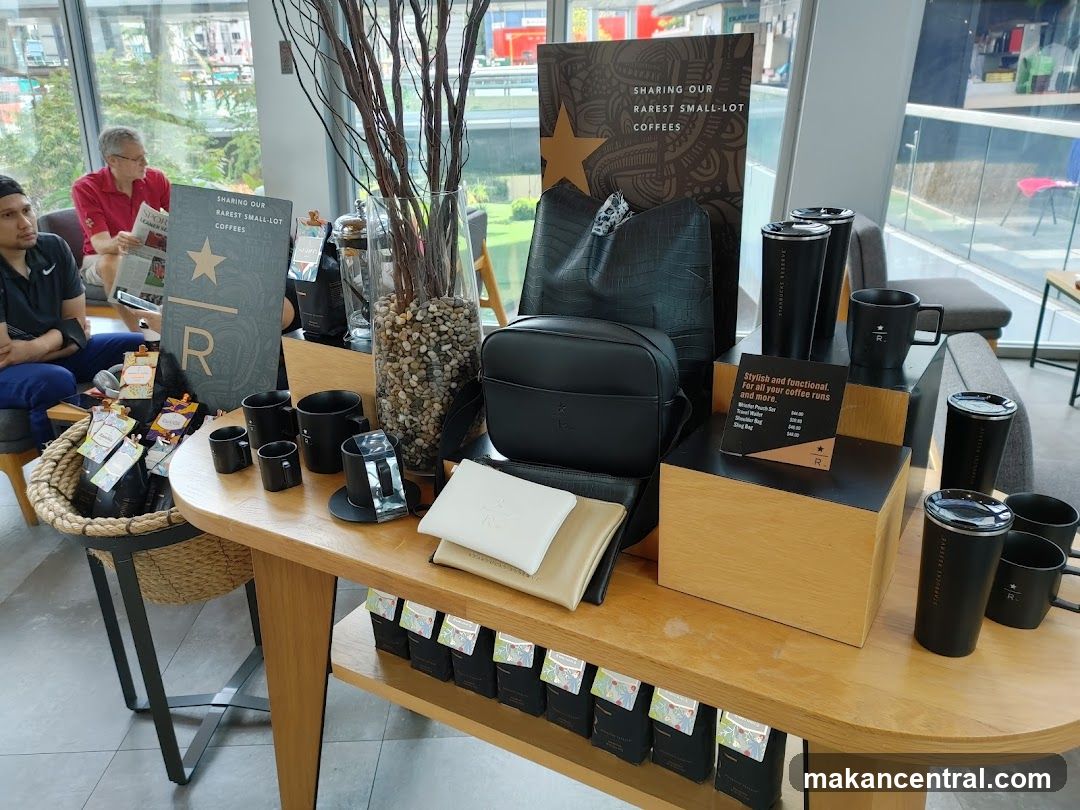 Starbucks Store Interior Display