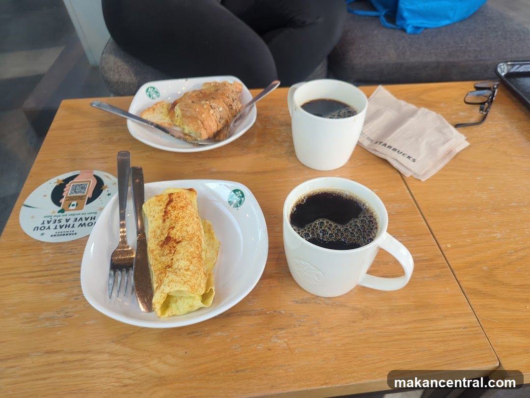 Starbucks Interior Table Setup