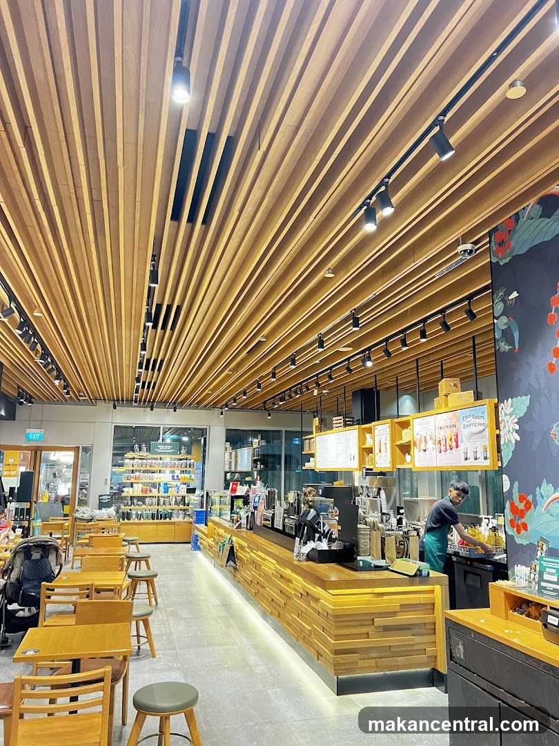 Interior of a coffee shop