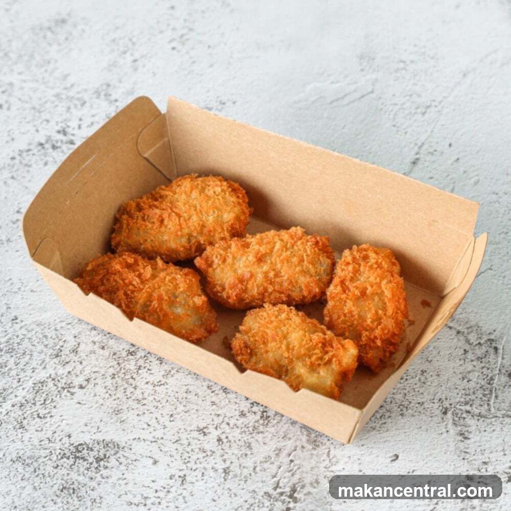 Crispy Fried Items in Paper Box