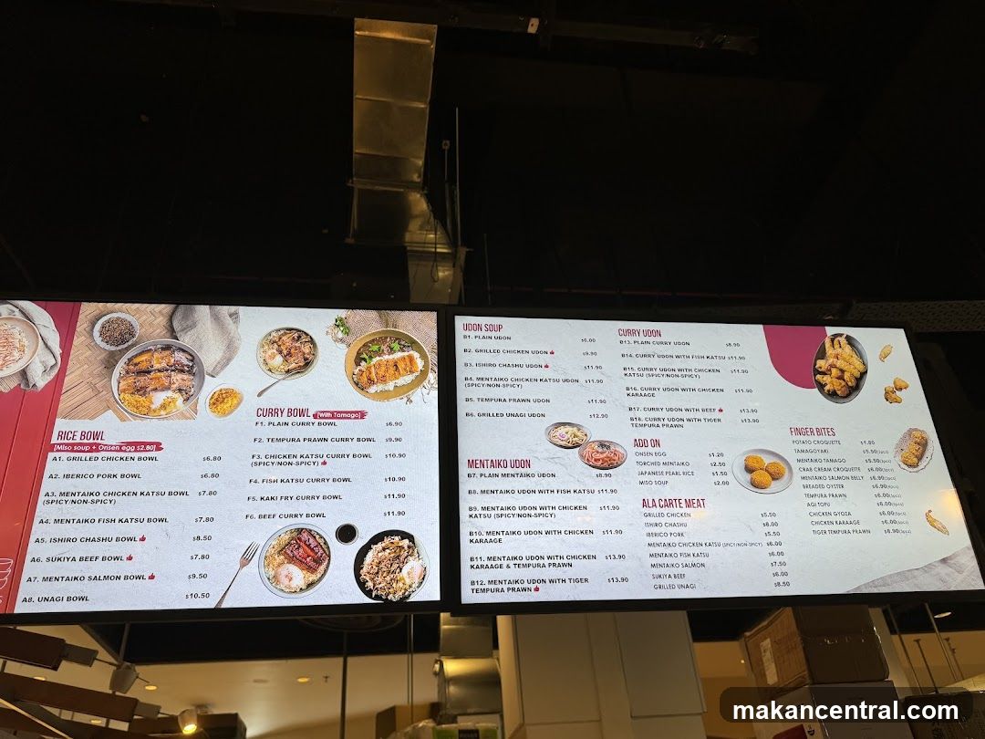 Restaurant Menu Board