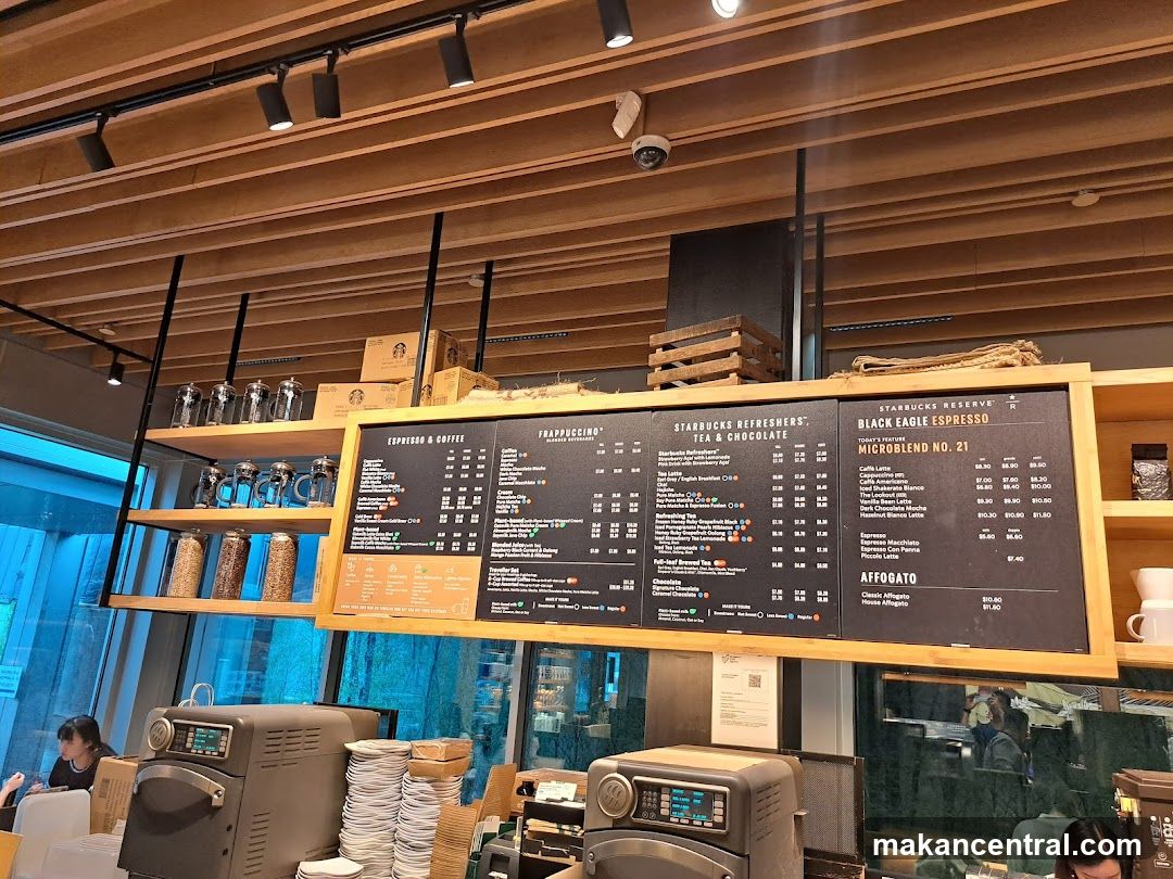 Starbucks Menu Board