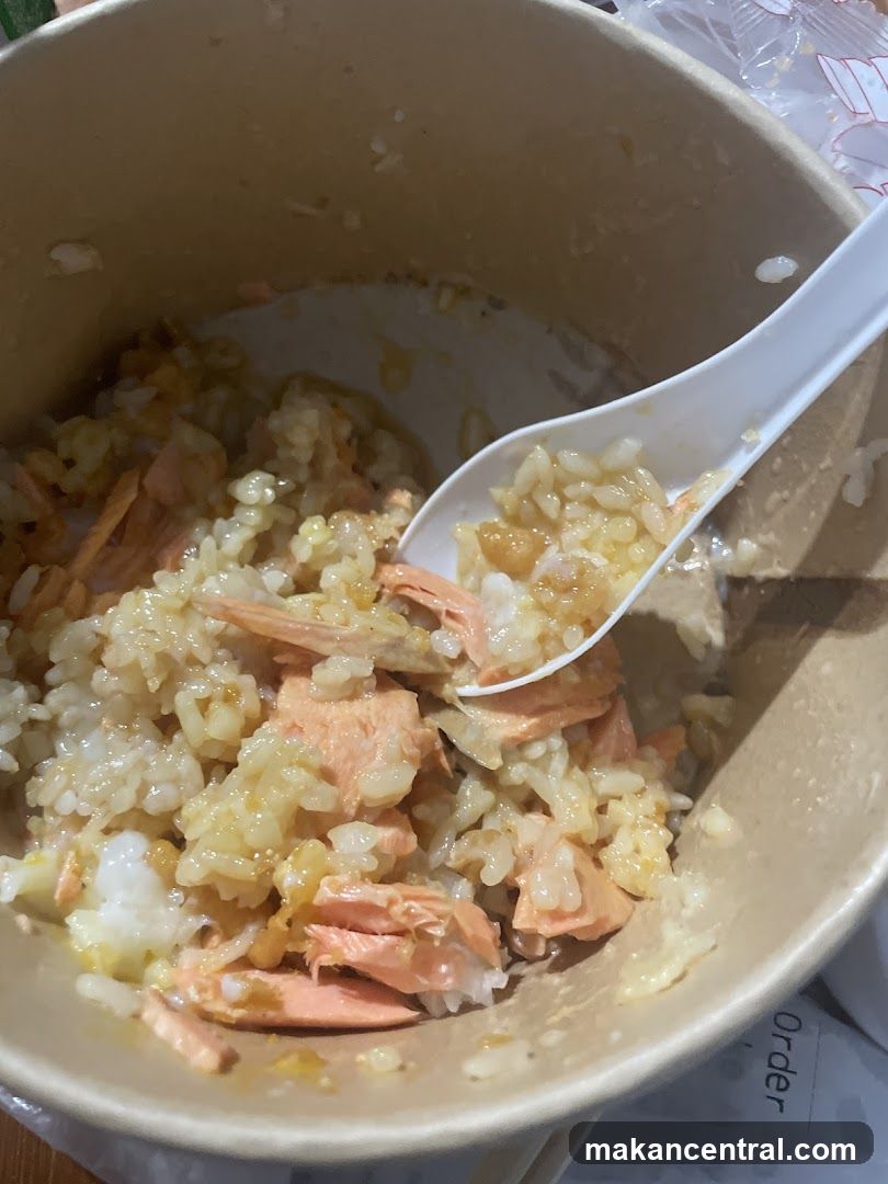 Rice and Salmon Bowl